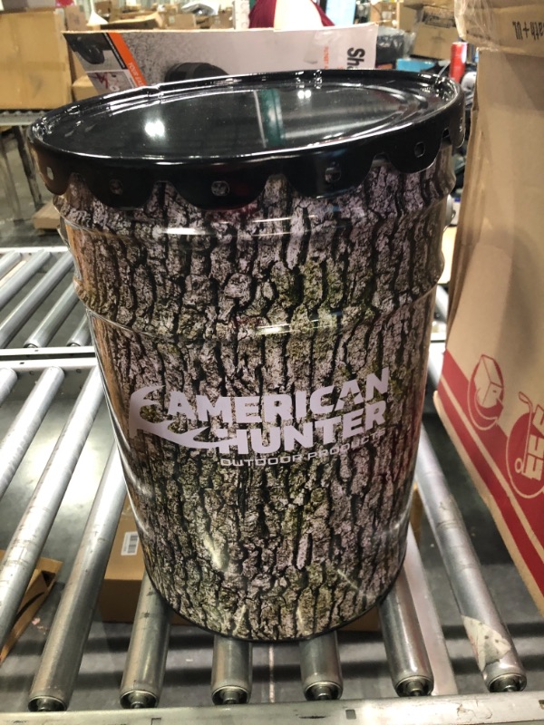 Photo 1 of American Hunter 50 Lb Hanging Feeder eith E-Kit and Realtree AP Camo