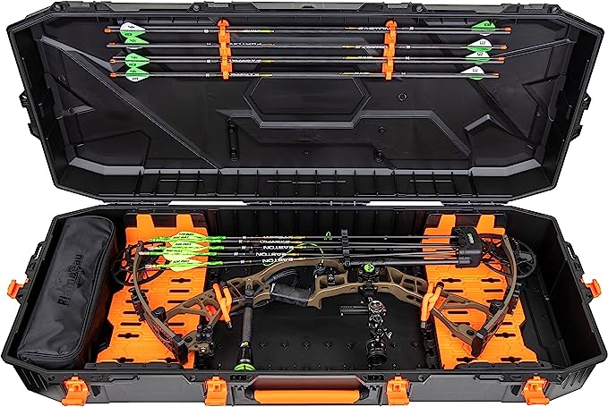 Photo 1 of 
Flambeau Outdoors Formula Bow Case - Features A.B.S. Foamless Bow Security System, Free-Floats Critical Precision Components, Fits 43" Overall Length Bows, Black