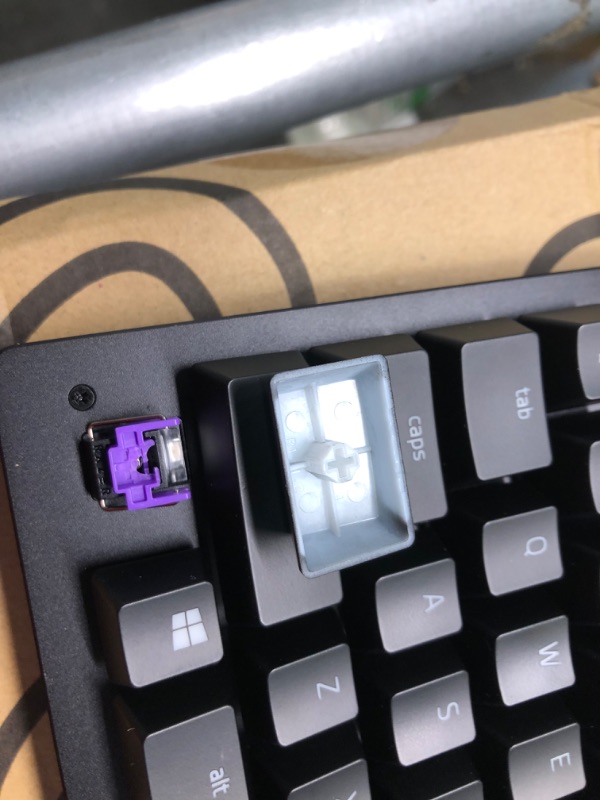 Photo 1 of RAZER HUNTSMAN ELITE: Opto-Mechanical Switch - Multi-Functional Digital Dial & Media Keys - Leatherette Wrist Rest - 4-Side Underglow - Gaming Keyboard (Renewed)