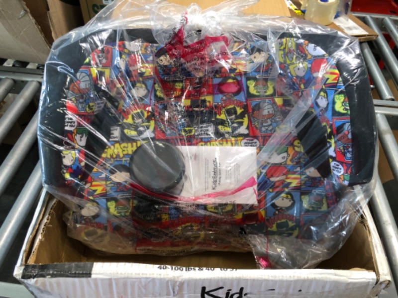 Photo 2 of KidsEmbrace Backless Booster Car Seat, DC Comics Justice League Chibi Superheroes