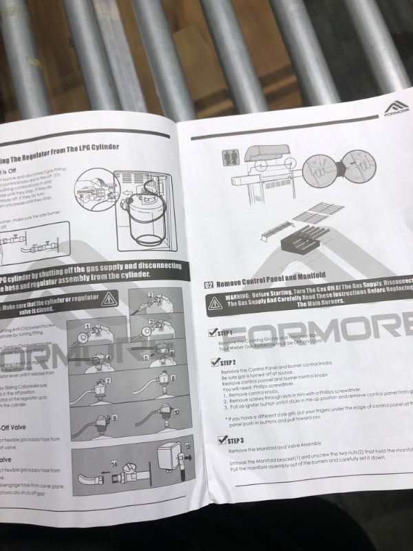 Photo 3 of GRISUN 21.5 Inch Flavorizer Bars for Weber Spirit E210 E220 S210 S220 (Side-Mounted Control), Flavor Bars for Genesis Silver A, Spirit 500, Replacement Parts for Weber 7534, 7535 21.5" 3 Burners, Porcelain-Enameled