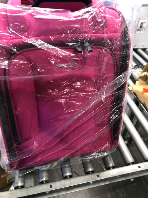 Photo 4 of American Tourister 4 Kix Expandable Softside Luggage, Pink, Underseater Underseater Pink