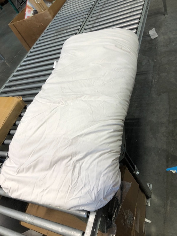 Photo 1 of Bedsure 90in by 90in Comforter - White