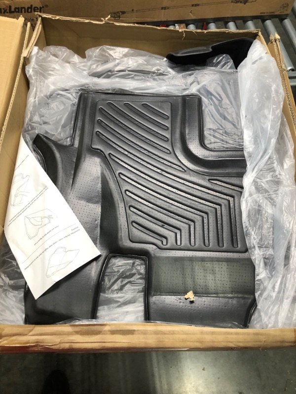 Photo 2 of BAMACAR for Hyundai Palisade Floor Mats Cargo Liner 2023 2022 2021 2020(5Pcs) All Weather Rubber for Row Hyundai Palisade Floor Mats Cargo Liner 2023 2022 2021 2020 Hyundai Palisade Accessories Gifts