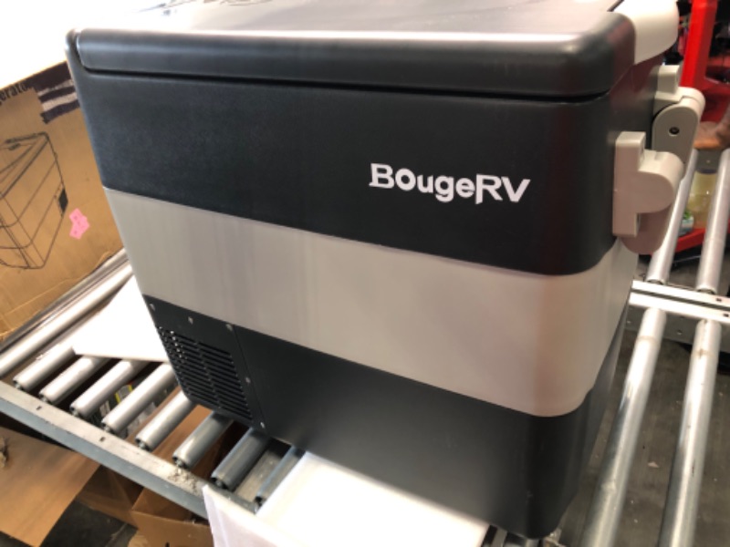 Photo 2 of BougeRV 12 Volt Refrigerator Portable Car Freezer 53 Quart Fridge 12V/24V DC 110~240Volt AC for RV Camper Truck Jeep Pickup SUV Van Boat