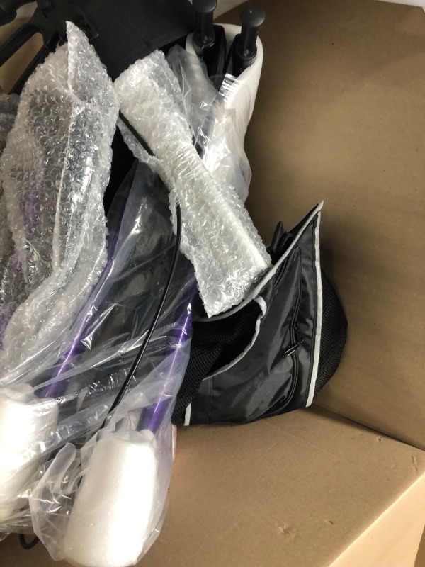 Photo 1 of BlessReach Heavy Duty Rollator Walker - Aluminum Rolling Walker for Seniors and Adults with Large Seat, Support Up 450 lbs (Purple) Wb-2106 Purple