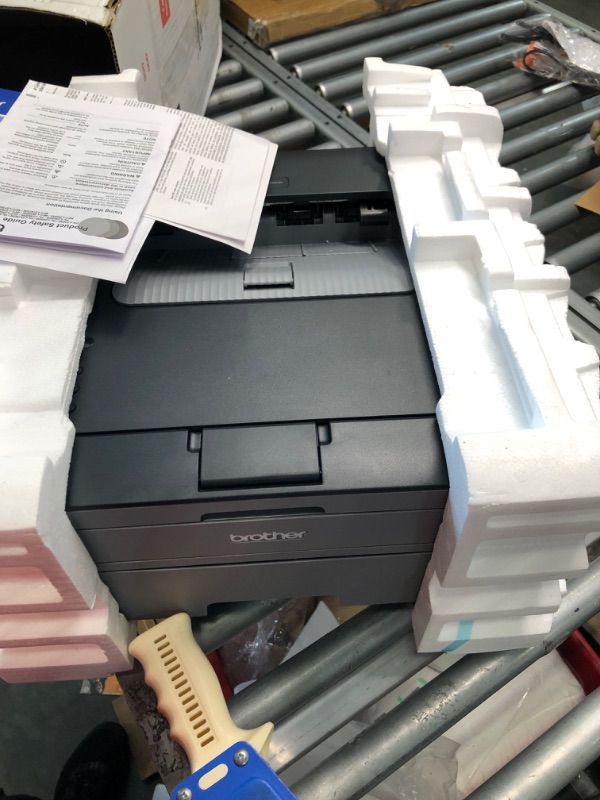 Photo 2 of Brother HLL2305W Compact Mono Laser Single Function Printer with Wireless and Mobile Device Printing (RHLL2305W) (Renewed) Renewed: HLL2305W (Wireless)