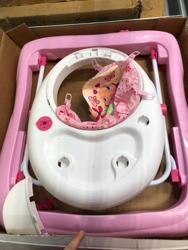 Photo 1 of Bright Starts Walk-A-Bout Walker, Juneberry Delight Juneberry Delight
