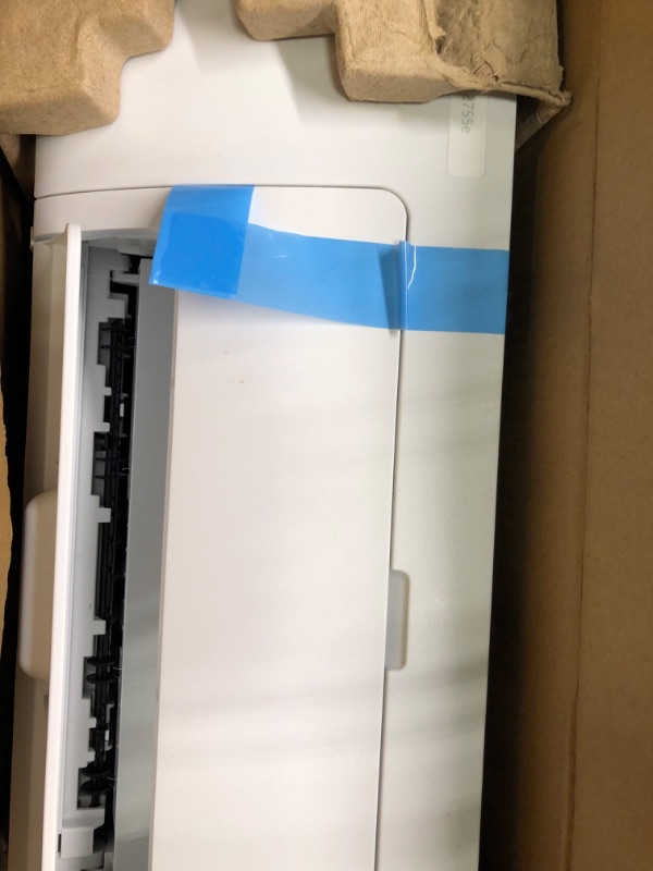 Photo 2 of HP DeskJet 2755e Wireless Color All-in-One Printer with bonus 6 months Instant Ink (26K67A), white