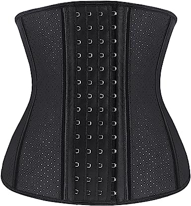 Photo 1 of YIANNA Waist Trainer for Women Latex Underbust Waist Corsets Cincher Hourglass Body Shaper 4 Hooks