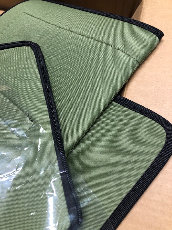 Photo 1 of Afranti Outdoor Cat House Weatherproof Collapsible Cat House with Flap for Indoor Outdoor Feral Cat Shelter Dog House for Small Dogs M (15"x16"x16") Army Green