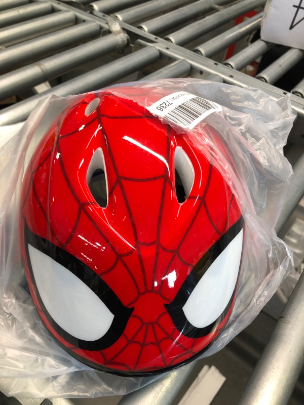 Photo 2 of Bell 7073384 Spiderman SPIDEY EYES Toddler Helmet ,(3-5 yrs.)