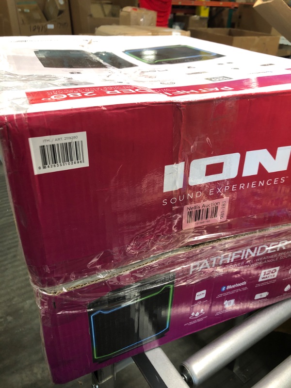 Photo 2 of ION Pathfinder 3 Bluetooth Portable Speaker with Wireless Qi Charging