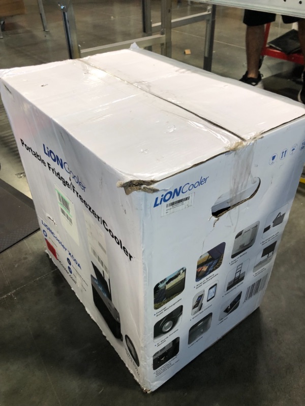 Photo 2 of ACOPOWER&LiONCooler 12V Portable Car Refrigerator-52 Quarts/50L,Battery/Solar Panal powered Fridge Freezer with App Control,-4°F-68°F Electric Compressor Cooler for Camping RV Truck and Boat **FOR PARTS**