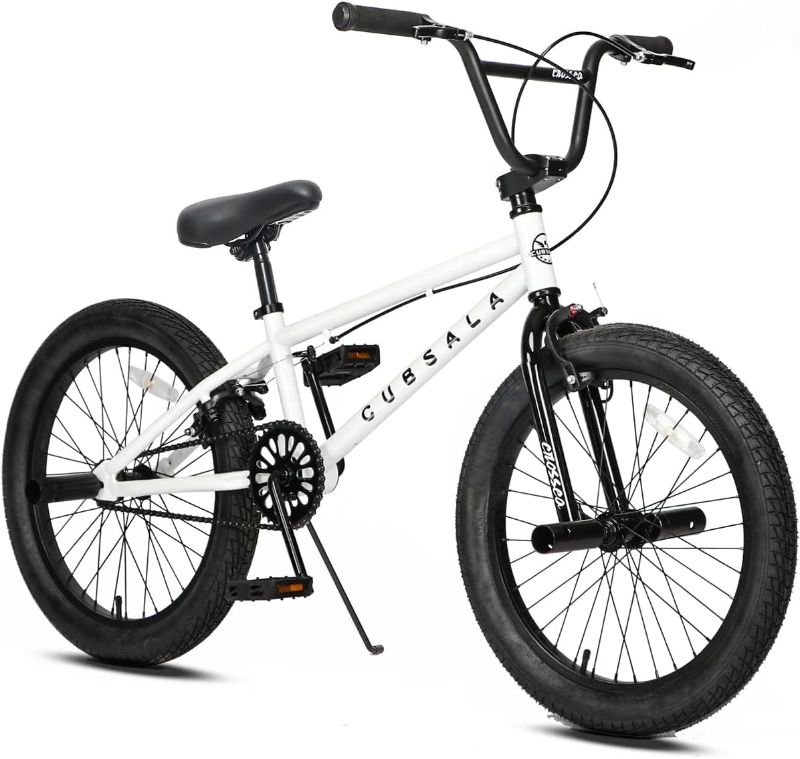 Photo 1 of AVASTA 18" 20" Kids BMX Bike, Freewheel BMX Bike for Beginner Riders, Blue/Mint/Black