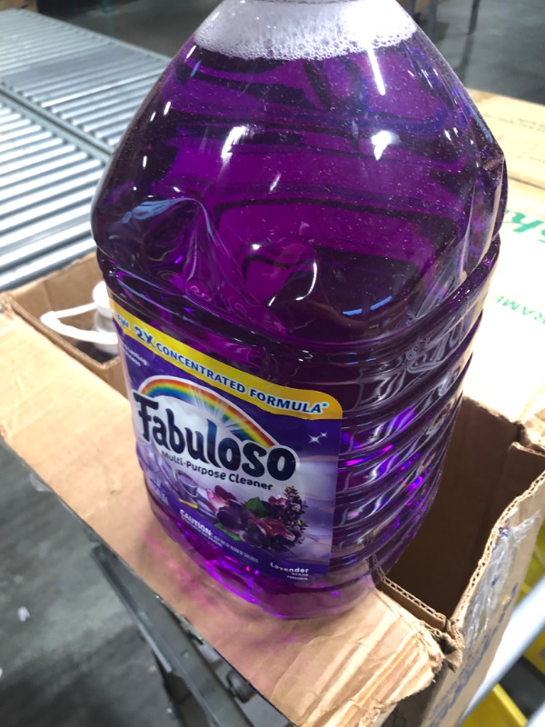 Photo 4 of 3 Fabuloso All Purpose Cleaner, Lavender, 169 Fl. oz. (153122)