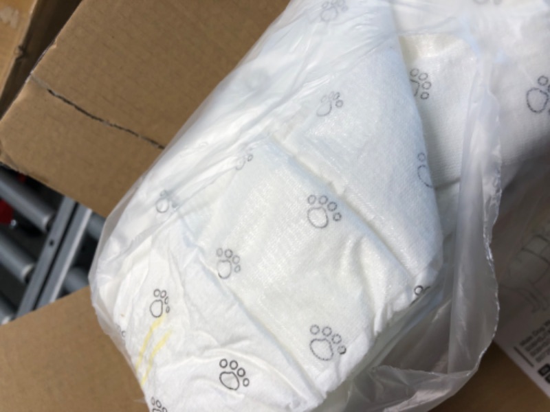 Photo 1 of Amazon Basics Male Dog Wrap, Disposable Diapers, X-Small - Pack of 50 X-Small Pack of 50