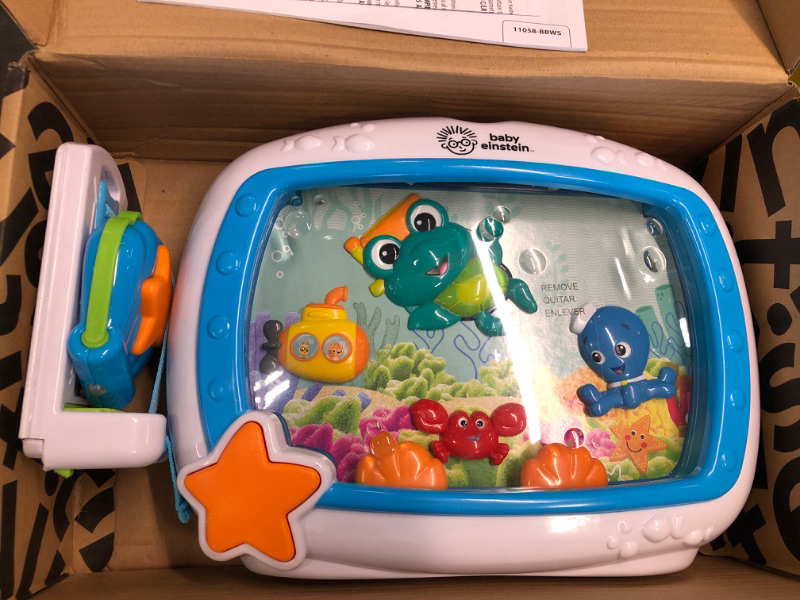 Photo 2 of Baby Einstein Sea Dreams Soother Musical Crib Toy and Sound Machine, Newborns Plus