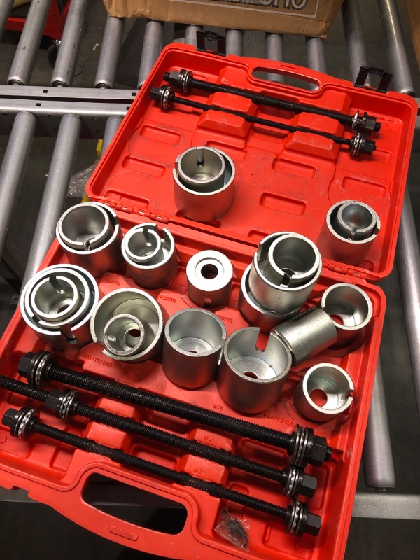 Photo 2 of SCITOO 27PCS Automotive Universal Tools Press and Pull Sleeve Kit Bush Bearing Removal Insertion Tool Set