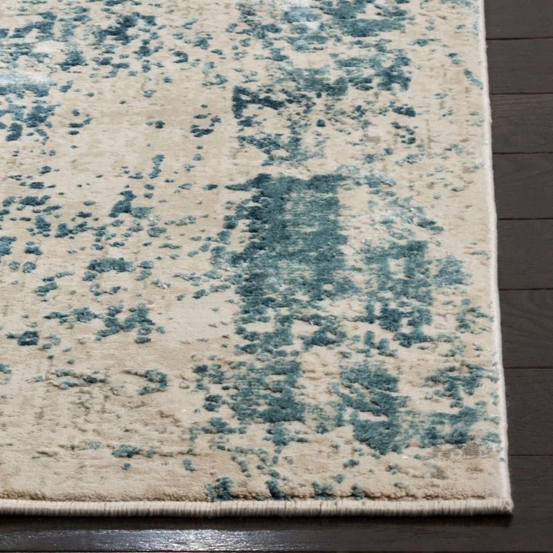Photo 1 of Accent RugVintage Distressed Design, Non-Shedding & Easy Care, Ideal for High Traffic Areas in Entryway, Living Room, Bedroom (PRN716M)
