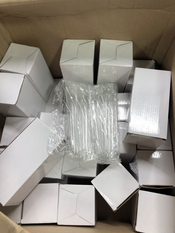 Photo 1 of AGH 24 Pack 16oz Clear Sublimation Glass Cups with Bamboo Lid, Sublimation Glass Blanks Cups Jar Can with Splash-proof Lid and Straw, Straight Sublimation Tumblers for Iced Coffee Milk Juice, Gift
