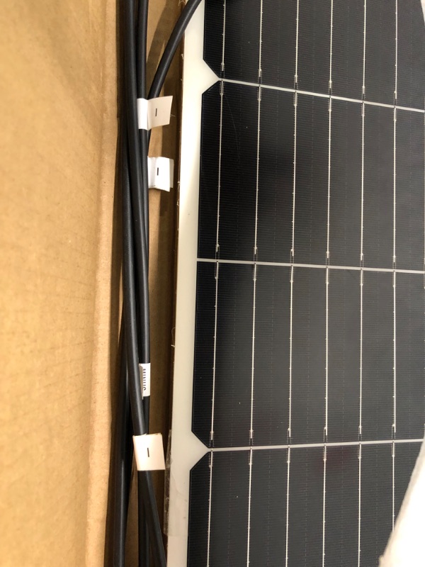 Photo 1 of DOKIO Flexible Solar Panel 4x100w(400w) Semi-Flexible Bendable 12V Monocrystalline Off-Grid for RV Boat Cabin Van Car and Caravan RV Boat Camper