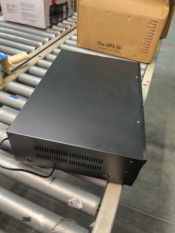 Photo 1 of 6-Channel Bluetooth Hybrid Home Amplifier - 2000W Home Audio Rack Mount Stereo Power Amplifier Receiver w/ Radio, USB/AUX/RCA/Mic, Optical/Coaxial, AC-3, DVD Inputs, Dual 10 Band EQ - Pyle PT6060CHAE 2000 Watt Amplifier