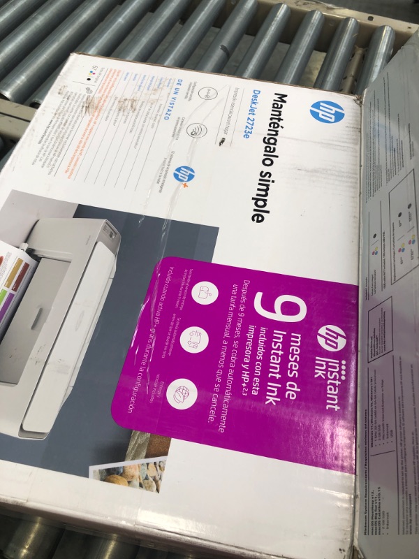 Photo 8 of HP DeskJet 2723e All-in-One Printer with Bonus 9 Months of Instant Ink