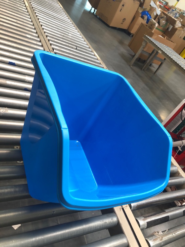 Photo 2 of Teacher Created Resources® Blue Plastic Book Bin