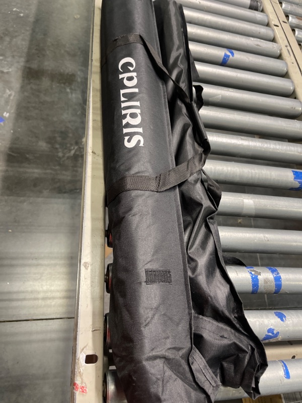 Photo 1 of CPLIRIS  Backdrop Stand 10ft x 7ft, Adjustable Photo Studio Backdrop Support System for Wedding Parties Background Portrait Photography with 4 Crossbars, 6 Clamps, 2 Black Sandbags and Carrying Bag