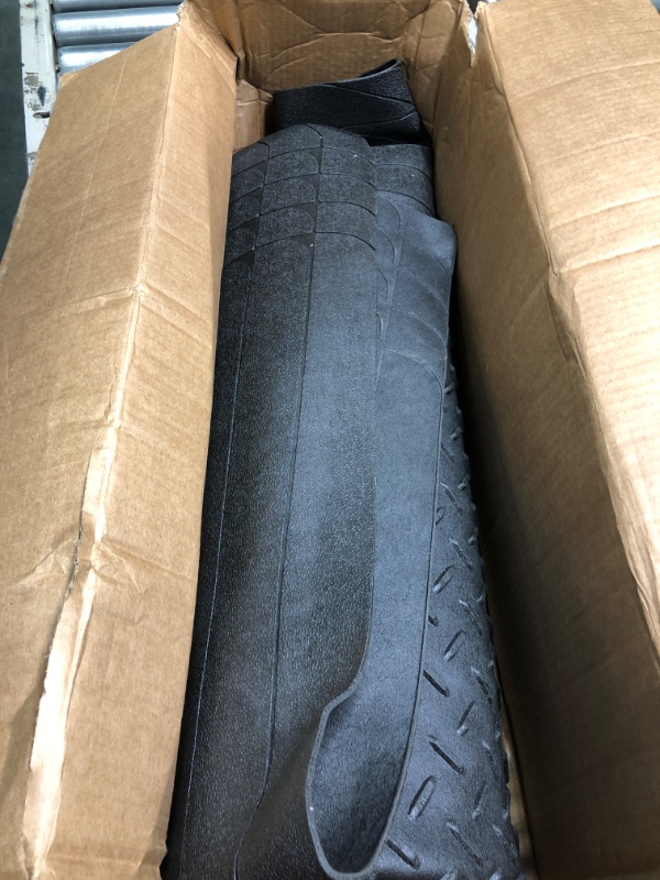 Photo 3 of FH Group F16400BLACK Universal Fit all season protection Black Automotive Cargo Mat/Trunk Liner fits most Cars, SUVs, and Trucks (Trimmable, Large Size 44"L x 54.5"W)