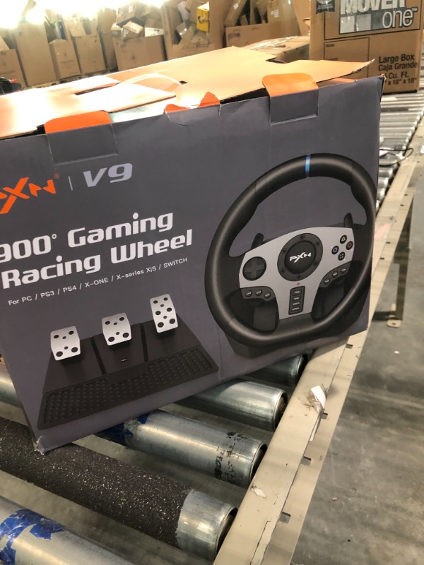 Photo 3 of 
PXN V9 Gaming Racing Wheel with Pedals and Shifter, Steering Wheel for PC, Xbox One, Xbox Series X/S, PS4, PS3 and Nintendo Switch