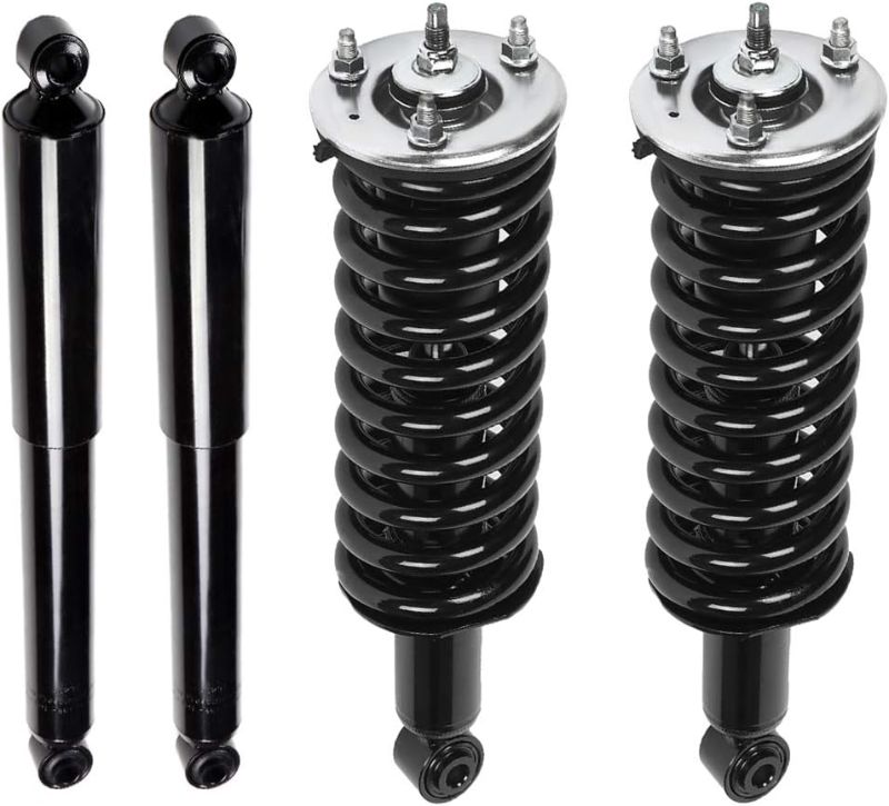 Photo 1 of ANPART Struts And Shock Front and Rear Pair Pair Compatible with 2005-2014 for Nissan Frontier Complete Struts Assembly 371102 11296 345067 37273