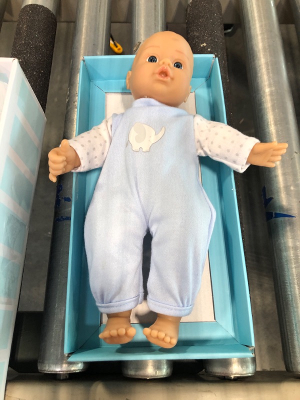 Photo 2 of Adora Sweet Baby Boy Peanut - Machine Washable Baby Doll Age 1+ (Amazon Exclusive), 11 inches, Blue
