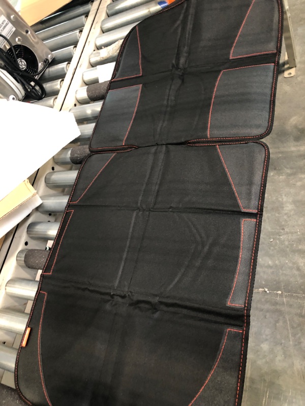 Photo 1 of Diono Ultra Mat 2-Pack Complete Back Seat Upholstery Protection from Child Car Seats and Pets, Crash Tested, Premium Ultra Thick Padding, Durable, Water Resistant, Anti-Slip, 3 Mesh Storage Pockets