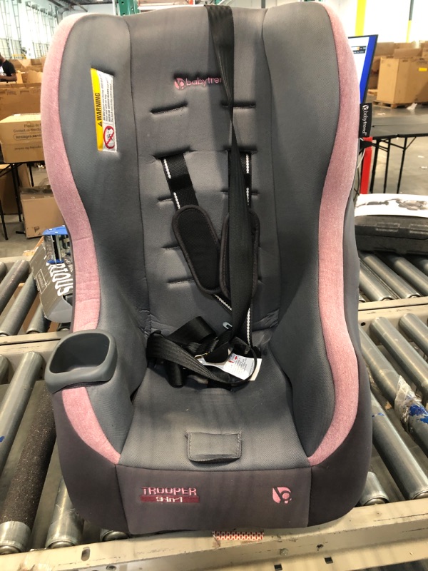 Photo 2 of Baby Trend Trooper 3-in-1 Convertible Car Seat, Quartz Pink