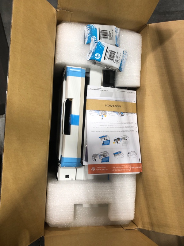 Photo 1 of HP Envy Inspire 7255e Wireless Color All-in-One Printer with Bonus 6 Months Instant Ink (1W2Y9A) (Renewed Premium), White Renewed ENVY INSPIRE 7255e
