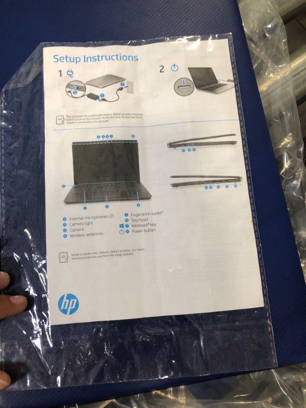 Photo 4 of HP Latest Stream 14" HD Laptop, Intel Celeron Processor, 8GB Memory, 64GB eMMC Storage, Fast Charge, HDMI, Up to 11 Hours Long Battery Life, Office 365 1-Year, Win 11 S, Microfiber Bundle, Blue 8GB RAM Indigo Blue