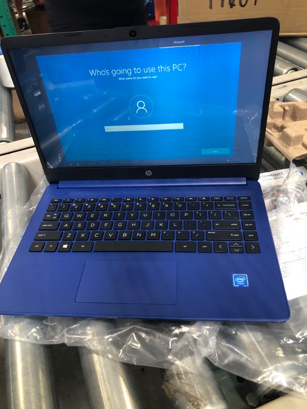 Photo 2 of HP Latest Stream 14" HD Laptop, Intel Celeron Processor, 8GB Memory, 64GB eMMC Storage, Fast Charge, HDMI, Up to 11 Hours Long Battery Life, Office 365 1-Year, Win 11 S, Microfiber Bundle, Blue 8GB RAM Indigo Blue