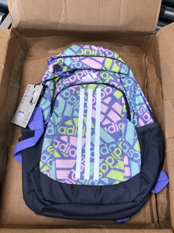 Photo 3 of Adidas Young Creator 2 Backpack, One Size, Purple
