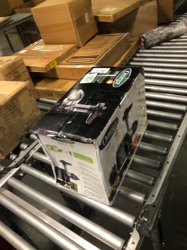 Photo 1 of Omega H3000D Cold Press 365 Juicer Slow Masticating Extractor Creates Delicious Fruit Vegetable and Leafy Green High Juice Yield and Preserves Nutritional Value, 150-Watt, Black