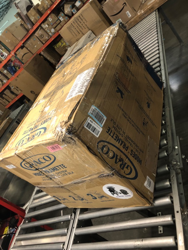 Photo 1 of Graco Modes Pramette Travel System, Includes Baby Stroller with True Pram Mode, Reversible Seat, One Hand Fold, Extra Storage, Child Tray and SnugRide 35 Infant Car Seat, Ellington
