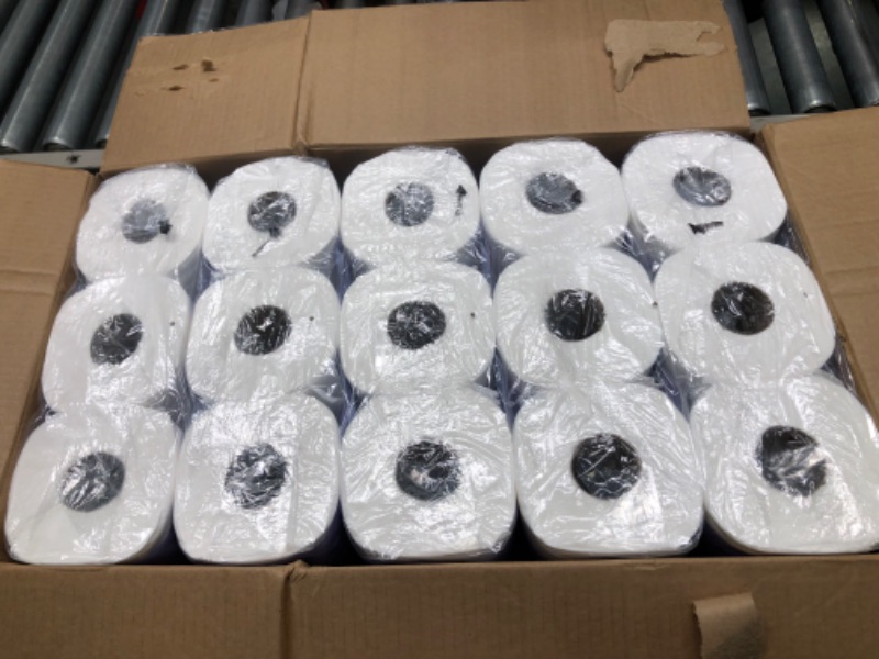 Photo 4 of Amazon Basics 2-Ply Toilet Paper, 30 Rolls (5 Packs of 6), White
