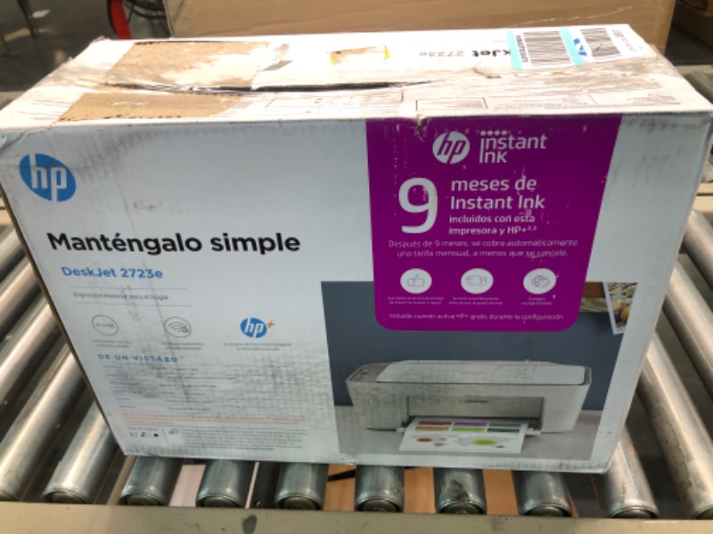 Photo 2 of HP DeskJet 2723e All-in-One Printer with Bonus 9 Months of Instant Ink