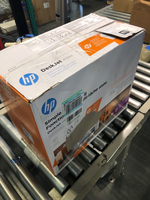 Photo 2 of HP DeskJet 4155e Wireless Color All-in-One Printer & 67XL Tri-Color High-Yield Ink Cartridge | 3YM58AN & 67XL Black High-Yield Ink Cartridge | 3YM57AN Printer + Tri-color Ink + Black Ink