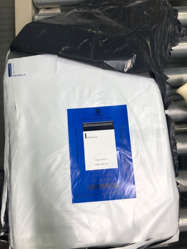 Photo 4 of POLYSELLS Poly Mailers Shipping Envelopes, Strong Adhesive Sealing, Waterproof, and Tear-resistant Postal Mailing Bags. Mailer Bags for clothing, books, and accessories (300, 10" X 13") 10" X 13" 300