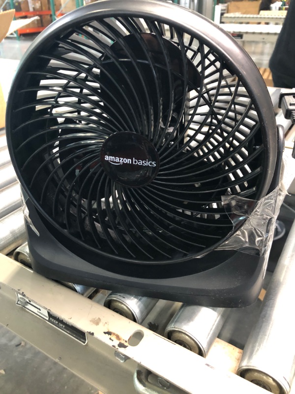 Photo 1 of Amazon Basics 3 Speed Small Room Air Circulator Fan, 11-Inch 11-Inch Air Circulator Fan