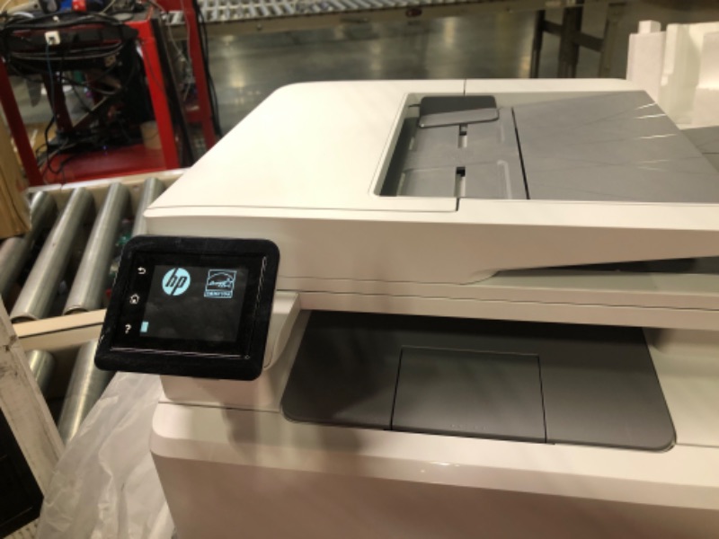 Photo 1 of HP Color LaserJet Pro M283fdw Wireless All-in-One Laser Printer, Remote Mobile Print, Scan & Copy, Duplex Printing, Works with Alexa (7KW75A)