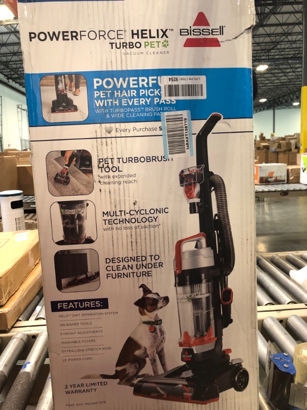 Photo 2 of Bissell 2190 PowerForce Helix Turbo Bagless Vacuum