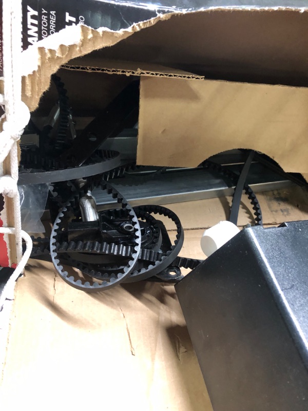 Photo 1 of ***MISSING PARTS*** Genie QuietLift Connect Model 3053-TKV Smartphone-Controlled Ultra-Quiet Strong Belt Drive Garage Door Opener, 3/4 HPC Motor & Decko 24999 Garage Door Opener Installation Kit QuietLift Connect - WiFi Door Opener + Installation Kit
